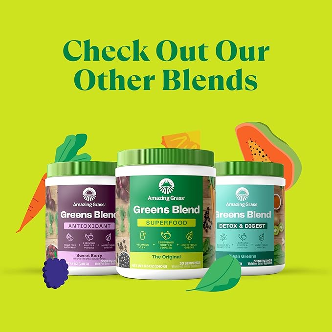 Amazing Grass Greens Blend Mood: Super 30 Servings