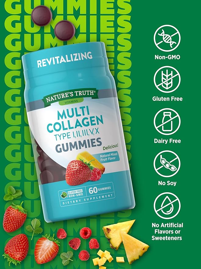 Nature's Truth Multi Collagen Gummies 60 Count