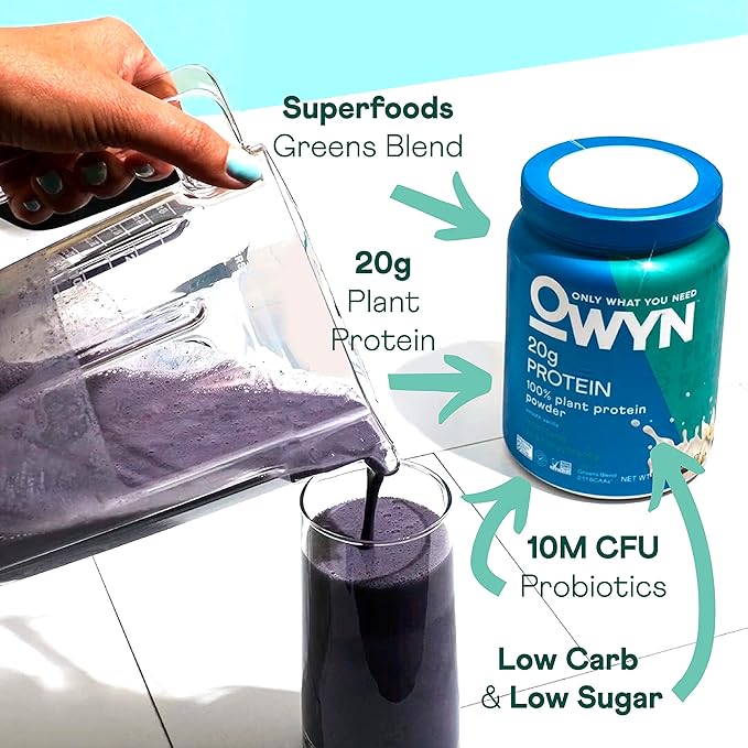 OWYN Only What You Need Plant 20g Protein, 2.1 Pound 1)