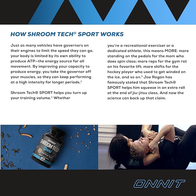 Onnit Shroom Tech SPORT: Clinically Studied (84ct)