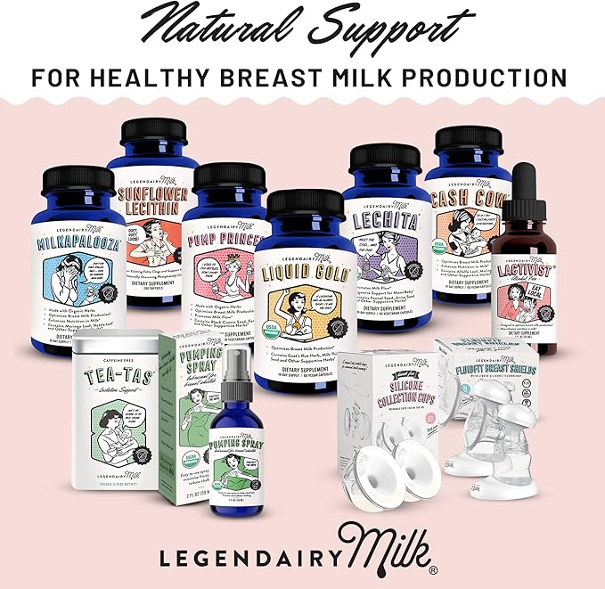 Legendairy Milk Liquid Gold Lactation Supplement, 60 Vegan