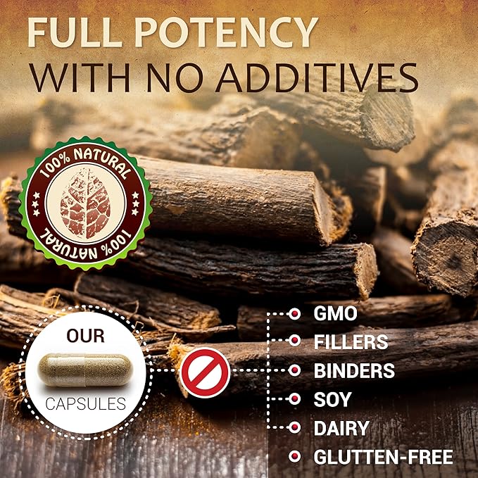 Licorice Root Extract 100 Capsules
