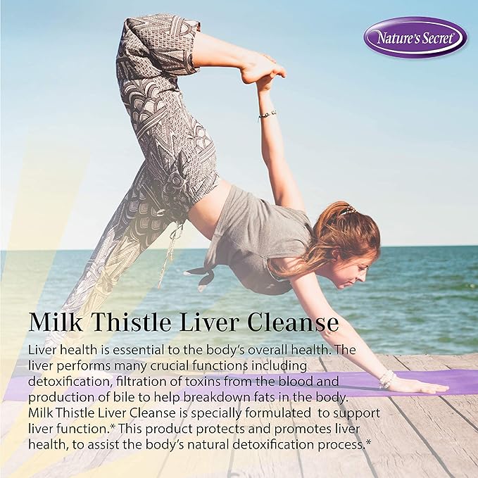Nature's Secret Milk Thistle Liver Cleanse 60 ct