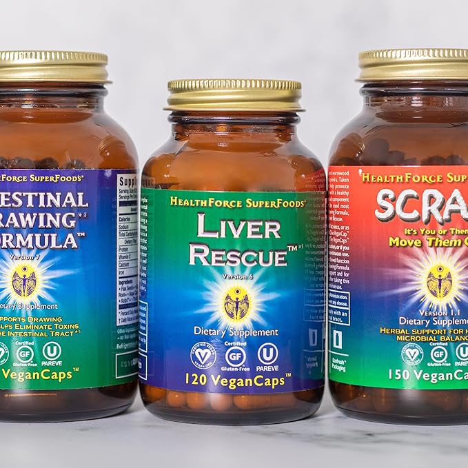 HEALTHFORCE SUPERFOODS Liver Rescue 60 Capsules