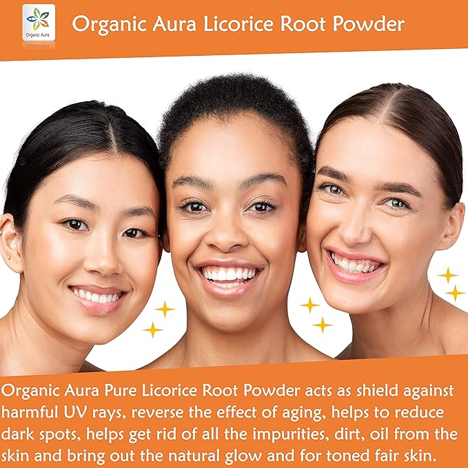 Licorice Root Powder 16Oz -1Lb. Natural 100% Natural