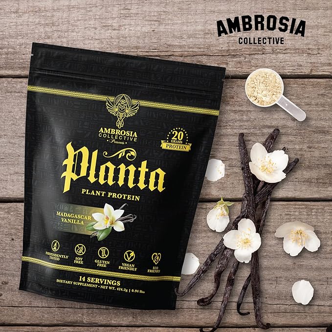 Ambrosia Planta - Premium Organic Plant-Based 14 Servings