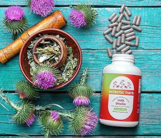 Eclectic Institute Raw Freeze-Dried Non-GMO Milk Thistle 240 CT