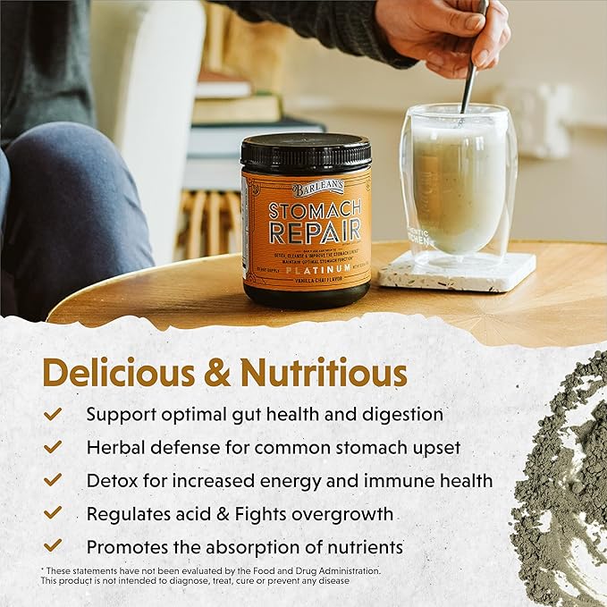 Barlean's Stomach Repair Gut Health Powder 6.35 oz