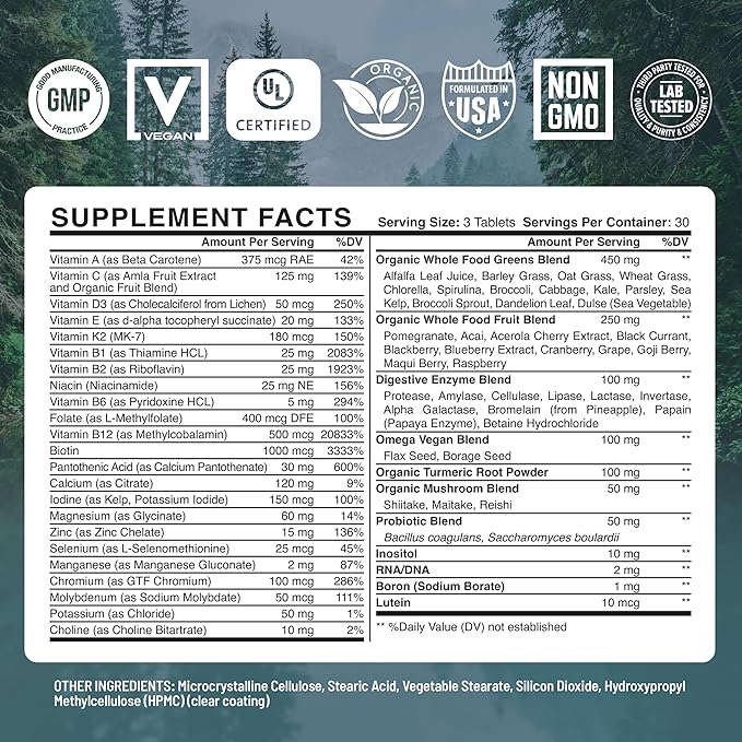 Whole Food Multivitamin for Women Daily 90ct-2pk