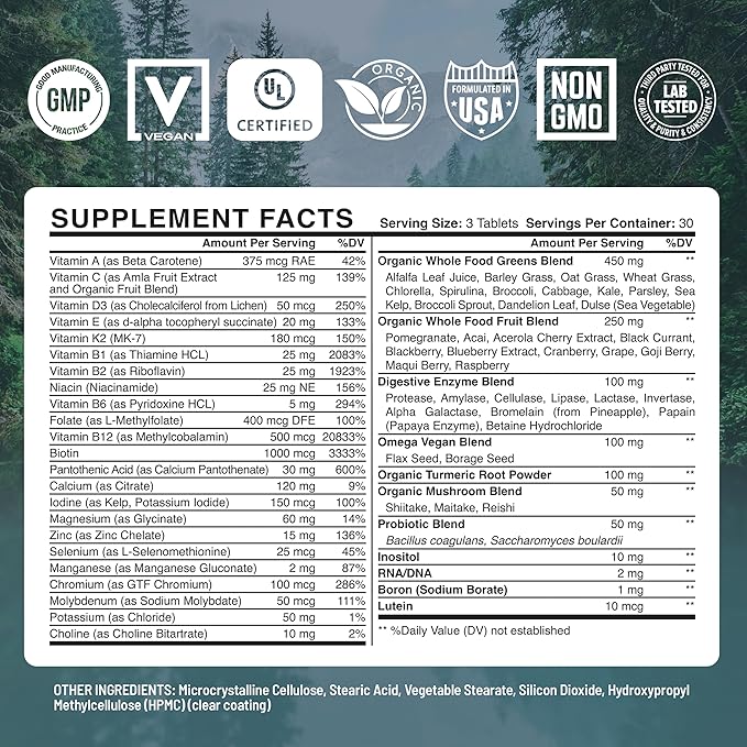 Whole Food Multivitamin for Women, Daily 90ct
