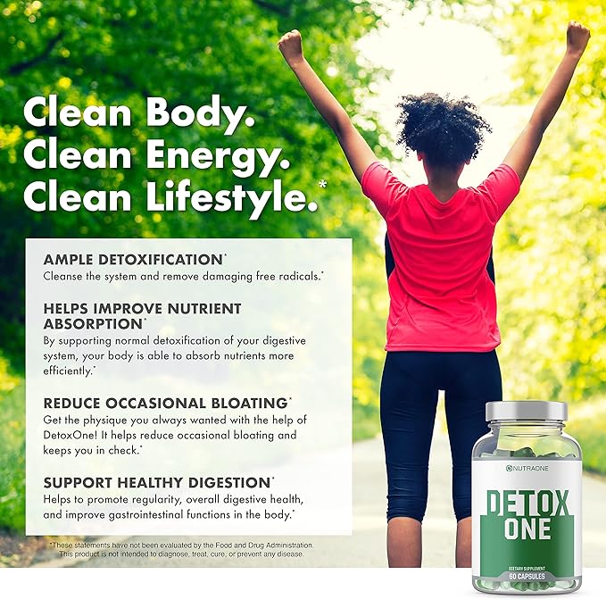 NutraOne DetoxOne 30 Day Extra Strength