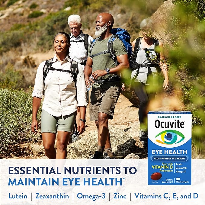 Ocuvite Eye Vitamin & Mineral Supplement, 3, Lutein, 30 Softgels