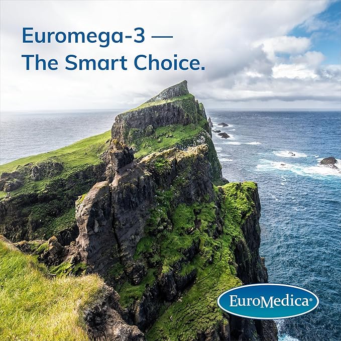 Euromedica EurOmega-3 (60 Tablets) Omega-3 Fatty 30 Servings