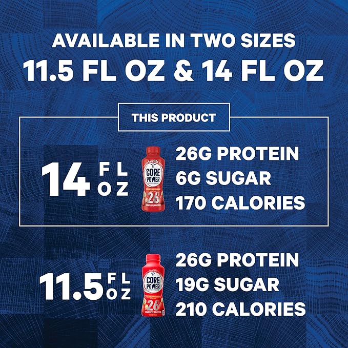 Core Power Fairlife 26g Protein Milk 14 Fl 12)