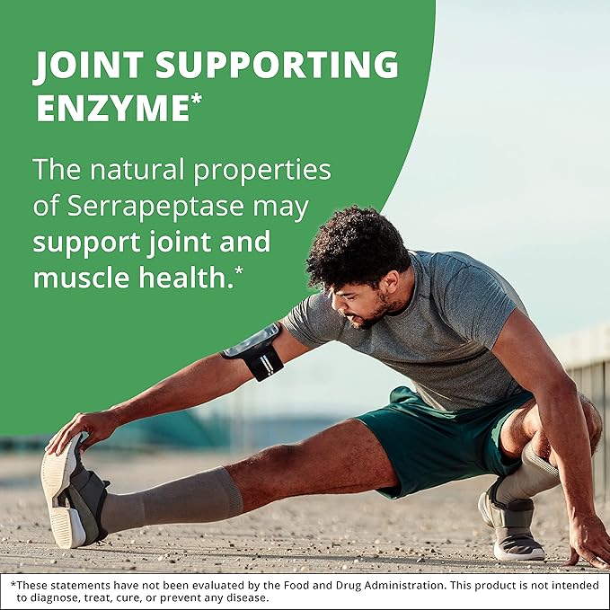 NutraMedix Serrapeptase Capsules 1,000mg (120 Vegetarian
