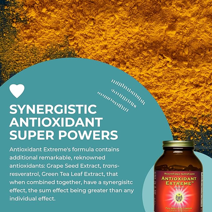 HealthForce SuperFoods Antioxidant Extreme - 360 Vegan Capsules