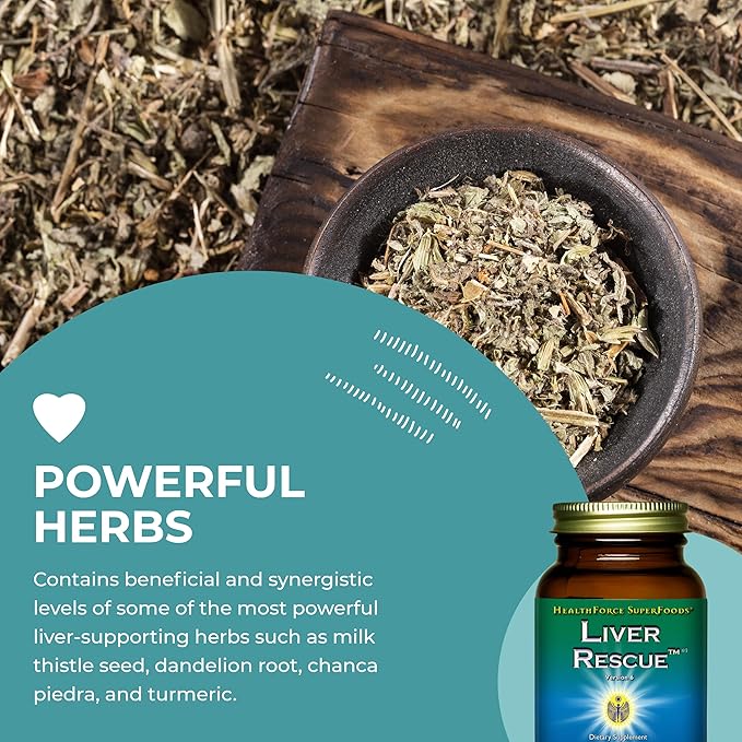 HEALTHFORCE SUPERFOODS Liver Rescue 60 Capsules