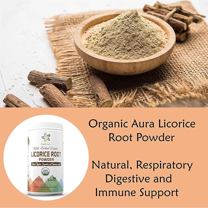 Licorice Root Powder 16Oz -1Lb. Natural 100% Natural