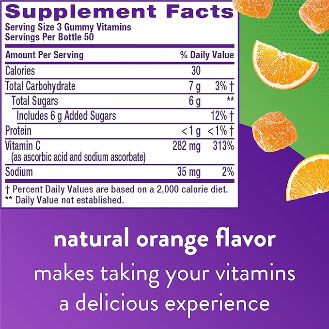 Vitafusion Power C Vitamin C Gummies B12 Gummy