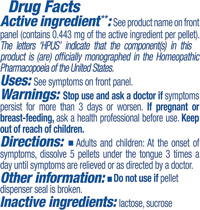 Boiron Lachesis Mutus 200ck Homeopathic Medicine 80 Count