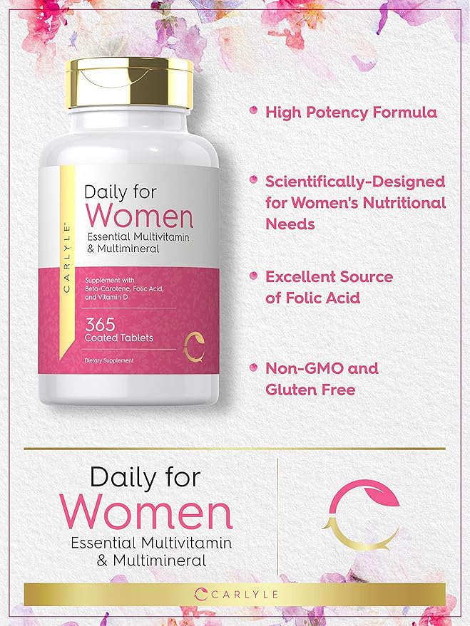Carlyle Women's Multivitamin 365 Tablets