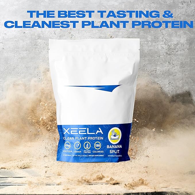 XEELA Plant Based Vegan Protein Powder 25g High