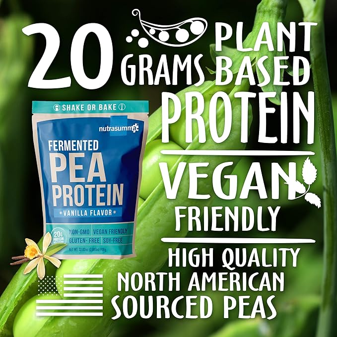 Plant Based Protein Powder Fermented Pea