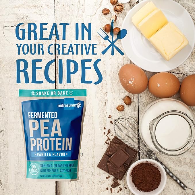Plant Based Protein Powder Fermented Pea