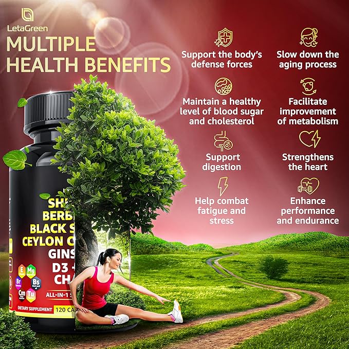 Pure Himalayan Shilajit Capsules All-in-1 Fulvic 2) -