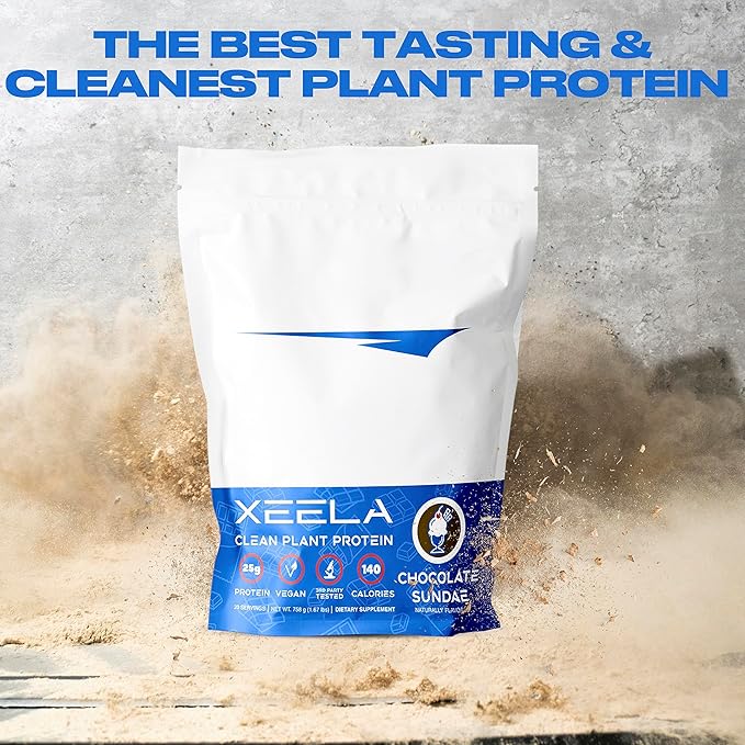 XEELA Plant Based Vegan Protein Powder 25g High
