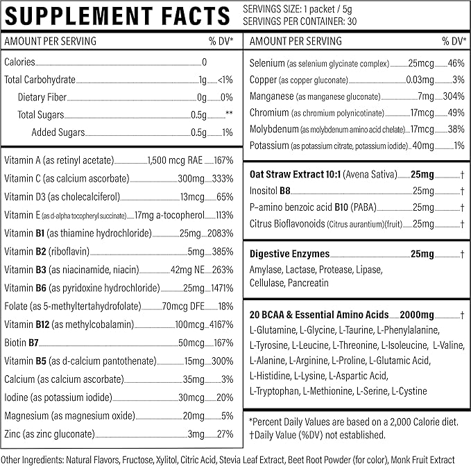 Vegan Superfood Daily Keto MultiVitamin