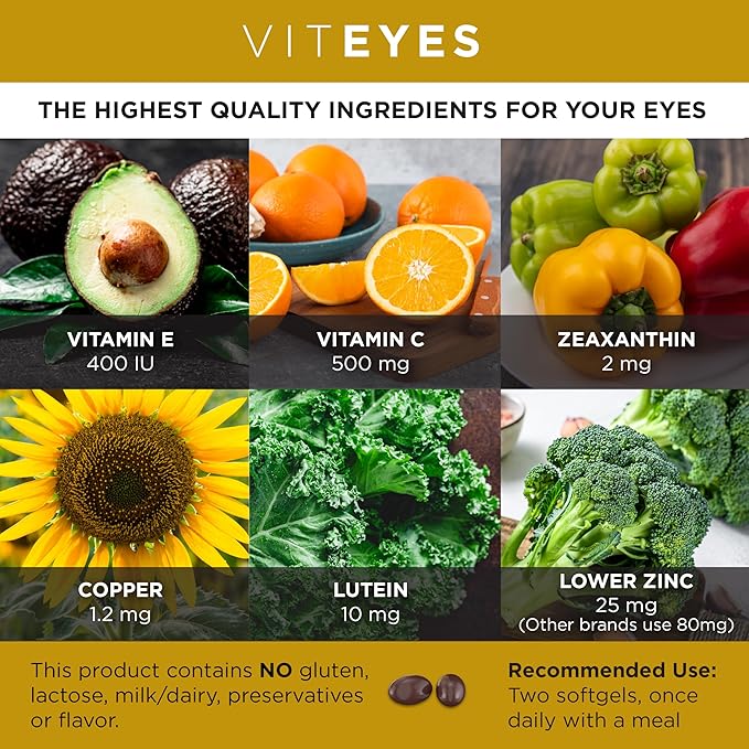 Viteyes AREDS 2 Classic Macular Health 60 Softgels