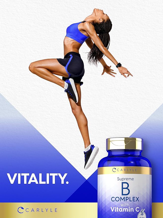 Carlyle Vitamin B Complex plus Vitamin C 300 Caplets