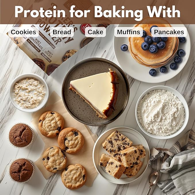 Baker's Protein Powder Pure Natural Protein 17.1 oz,