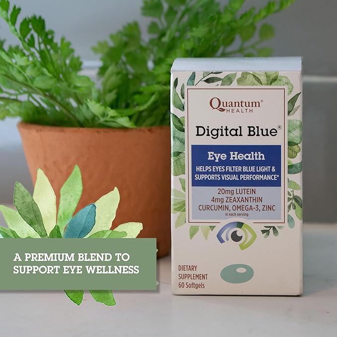 Quantum Health Digital Blue Eye Health, 60 Softgels