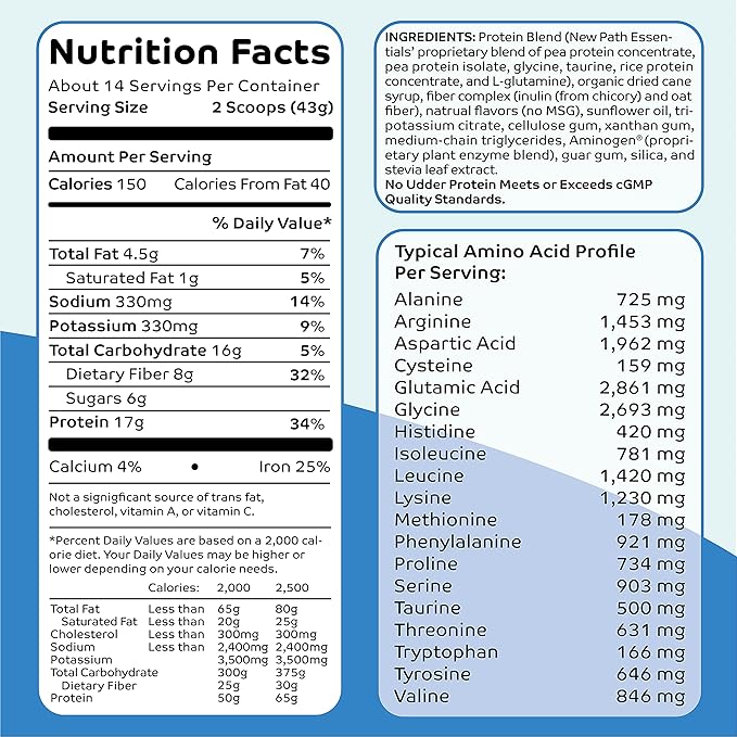 Dairy Free Vegan Soy Free Protein