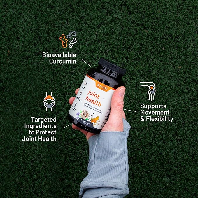 Snap Supplements Joint Health Support Supplement, 90 Capsules