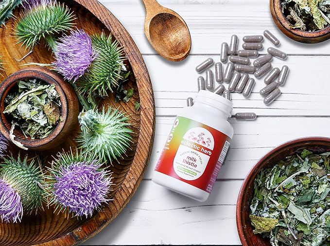 ECLECTIC INSTITUTE Raw Freeze-Dried Non-GMO Milk Thistle 120 CT