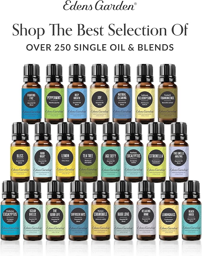 Edens Garden Sound Asleep Essential Oil Blend- 100% Pure Premium Grade, Undiluted, Natural, Therapeutic, Aromatherapy, The Best for Candle, Humidifiers, Kid Safe 30 ml (1 fl oz)