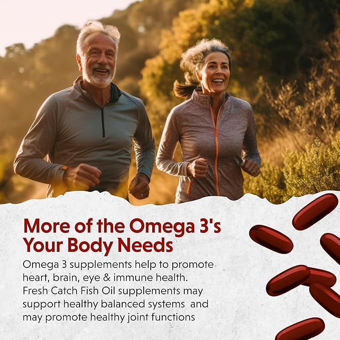 Barlean's Fish Oil Omega 3 Supplement, 1000mg Orange 60 Count
