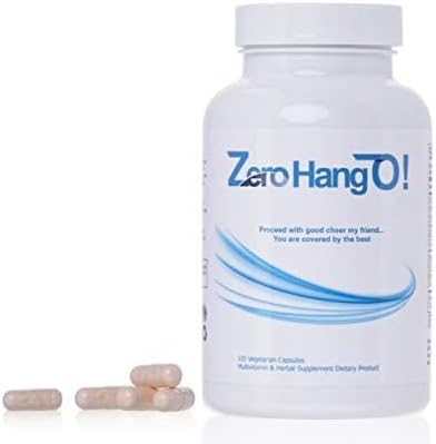 ZeroHangO!- 120 Caps. Hangover Pills