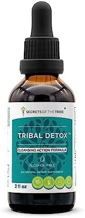 Tribal Detox Alcohol-Free Extract Turmeric, Dandelion, (2 fl