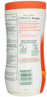 Citrucel Powder Orange Flavor Fiber Therapy 30 ounce 3)