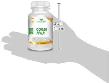 CoQ10 Powerful Antioxidant Supplement 800mg, 60 60 Capsules, 1-month supply Q10 Vitamins