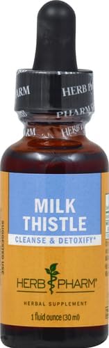 Herb Pharm Milk Thistle Seed Liquid 1 Ounce