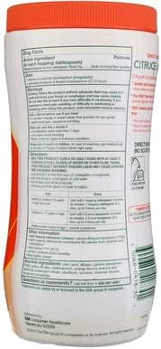 Citrucel Powder Orange Flavor Fiber Therapy 30 ounce 3)