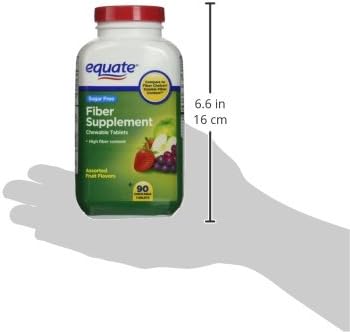 Equate - Fiber Supplement, 90 Chewable