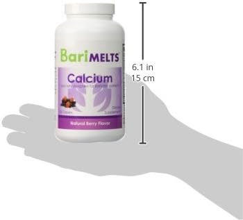 BariMelts Bariatric Calcium Citrate with Vitamin D3 and 1 Month (120 Smooth-Dissolving