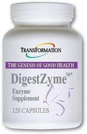 Transformation Enzymes Natural DigestZyme Supplement Formula 120 Cap