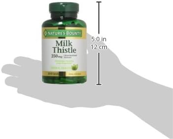 Nature's Bounty Milk Thistle 250 mg 200 ea 3)